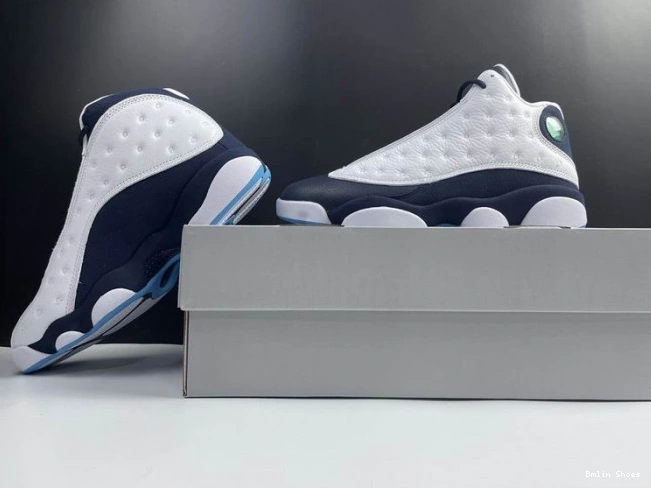Bmlin 13 Air Jordan Blue 414571-144 Dark Powder 0825